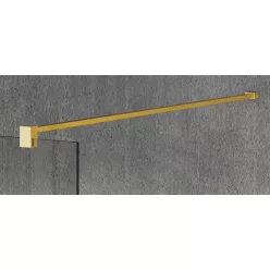 Gelco VARIO Walk-In merevítő, 1400mm, matt aranyy