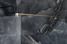 Gelco VARIO Walk-In merevítő, 1400mm, matt aranyy