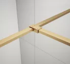 Gelco VARIO Walk-In merevítőhöz T-alakú összekötő elem, matt arany