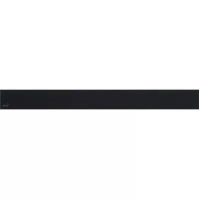 Alcaplast GL1204 GLASS zuhanyfolyókarács fekete üveg 1150 mm (GL1204-1150)