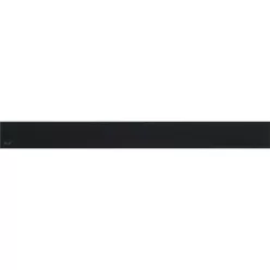  Alcaplast GL1204 GLASS zuhanyfolyókarács fekete üveg 850 mm (GL1204-850)