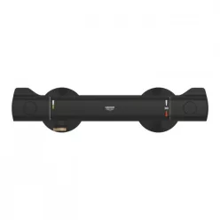 Grohe Grohtherm 800 termosztátos zuhanycsap matt fekete GR-1022022430 rjza