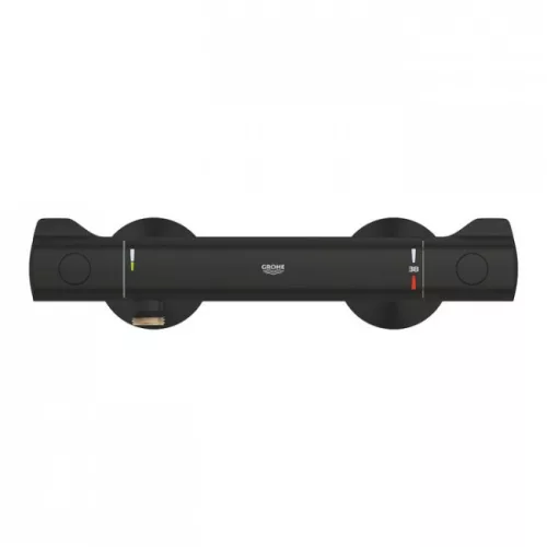 Grohe Grohtherm 800 termosztátos zuhanycsap matt fekete GR-1022022430 rjza