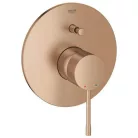 Grohe Essence New egykaros süllyesztett kád csaptelep csiszolt warm sunset 19285DL1 műszaki rajz