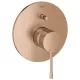 Grohe Essence New egykaros süllyesztett kád csaptelep csiszolt warm sunset 19285DL1 műszaki rajz