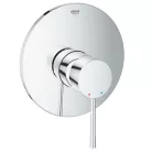 Grohe Essence egykaros süllyesztett zuhany csaptelep króm 19286001 műszaki rajz