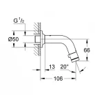 Grohe univerzális fali csaptelep króm GR-20205000