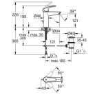 Grohe Eurosmart M mosdócsaptelep automata GR-23322003