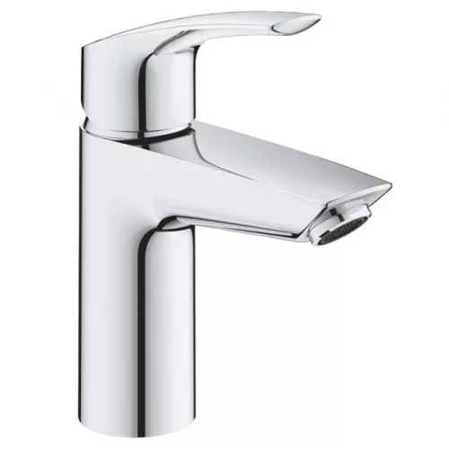 Grohe Eurosmart S mosdó csaptelep hidegindítású lánctartós GR-23372003 rajza