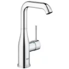 Grohe Essence New L egykaros mosdó csaptelep króm v műszaki rajz