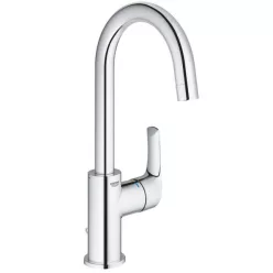 Grohe Eurosmart L mosdócsaptelep felsőíves lánctartós GR-23743002 rajza