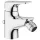 Grohe BauFlow bidé csaptelep automata leeresztővel GR-23754000 rajza