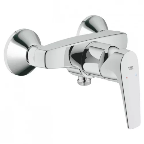 Grohe BauFlow egykaros zuhanycsaptelep króm GR-23755000 rajz
