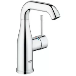 Grohe Essence New M egykaros mosdó csaptelep króm CliskClack 23798001 műszaki rajz