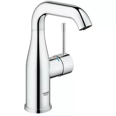 Grohe Essence New M egykaros mosdó csaptelep króm CliskClack 23798001 műszaki rajz