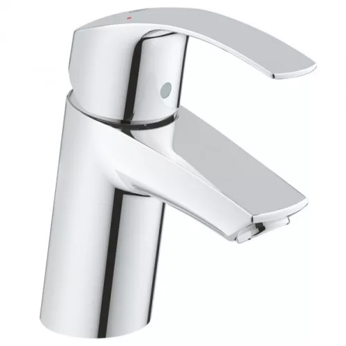 Grohe Eurosmart S mosdó csaptelep PushOpen GR-23922002 rajza