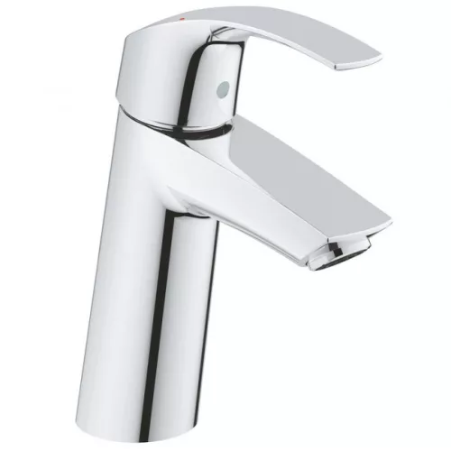 Grohe Eurosmart M mosdó csaptelep PushOpen GR-23923002 rajza