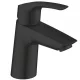 Grohe Eurosmart S ClickClack leeresztős mosdó csaptelep matt fekete GR-239682433 rajz