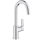 Grohe Eurosmart L felsőíves mosdócsap ClickClack GR-23970003 rajza