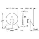 Grohe Lineare süllyesztett zuhany csaptelep 2 utas GR-24064001