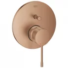 Grohe Essence süllyesztett kád csaptelep 2utas Brushed Hard Sunset GR-24167DL1 rajz