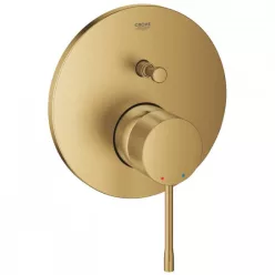 Grohe Essence süllyesztett kád csaptelep 2utas Brushed Cool Sunrise GR-24167GN1 rajz
