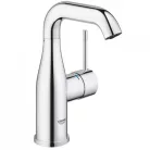 Grohe Essence M mosdó csaptelep ClickClack króm GR-24181001 rajz