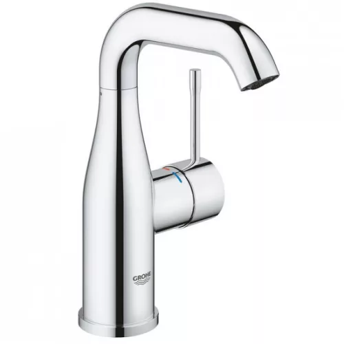 Grohe Essence M mosdó csaptelep ClickClack króm GR-24181001 rajz