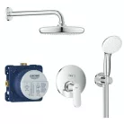 Grohe Eurosmart Cosmopolitan zuhanyrendszer komplett GR-25219001 rajza