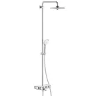 Grohe Euphoria SmartControl termosztátos zuhanyrendszer kádtöltővel komplett GR-26510000 rajza
