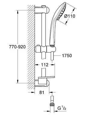 Grohe Euphoria Eco zuhanyszett (27225001)