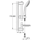 Grohe Euphoria Massage zuhanyszett (27226001)