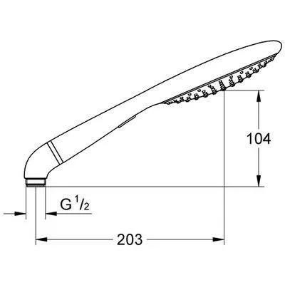 Grohe Rainshower Solo kézizuhany (27272000)