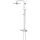 Grohe Euphoria 260 zuhanyrendszer termosztátos komplett GR-27296003 rajza