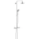 Grohe Euphoria falra szerelhető termosztátos zuhanyrendszer 390 mm karral (27420001)