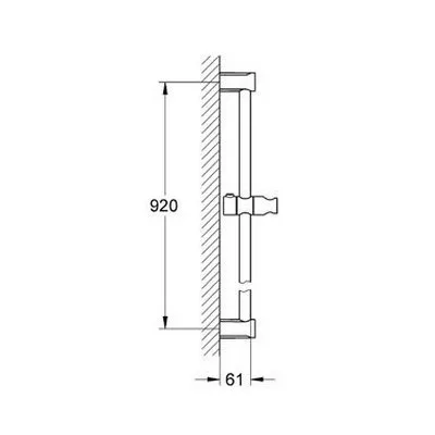 Grohe Tempesta ÚJ Cosmopolitan zuhanyrúd (27522000)