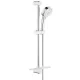 Grohe Tempesta Cosmopolitan 100 3S zuhanyszett 60 rúddal GR-27576002 rajza