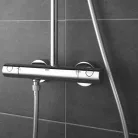 Grohe Tempesta Cosmopolitan termosztátos zuhanyrendszer komplett króm GR-27922001 kép
