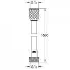 Grohe Relexaflex zuhanycső 150 cm króm (28151002)