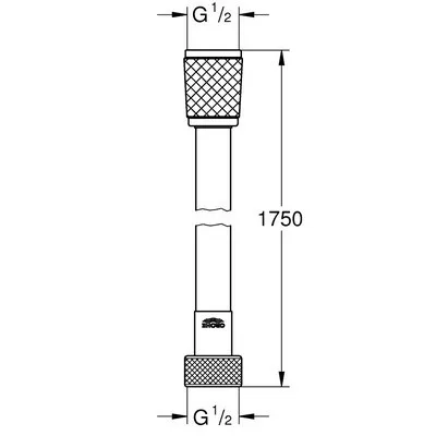 Grohe Relexaflex zuhany gégecső 175 cm GR-28154001
