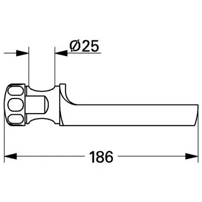 Grohe Relexa szappantartó zuhanyrúdhoz (28856000)