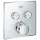 GROHE Grohtherm SmartControl süllyesztett termosztátos csaptelep 2 kifolyó GR-29124000 rajza