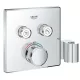 GROHE Grohtherm SmartControl süllyesztett termosztátos csaptelep 2 kifolyó GR-29125000 rajza
