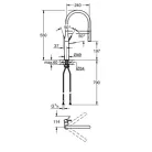 Grohe Essence mosogató csaptelep rugalmas kifolyóval GR-30294DC0