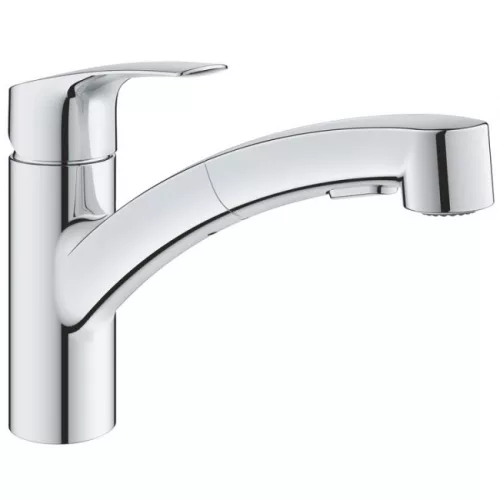 Grohe Eurosmart zuhanyfejes mosogatócsap króm GR-30305001 rajza