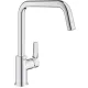 Grohe Eurosmart felsőíves álló mosogató csaptelep króm GR-30567000 rajza