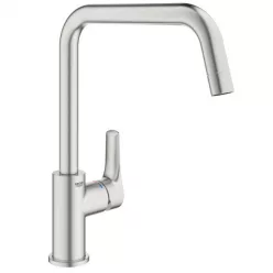 Grohe Eurosmart felsőíves fali mosogató csaptelep acél GR-30567DC0 rajza