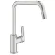 Grohe Eurosmart felsőíves fali mosogató csaptelep acél GR-30567DC0 rajza