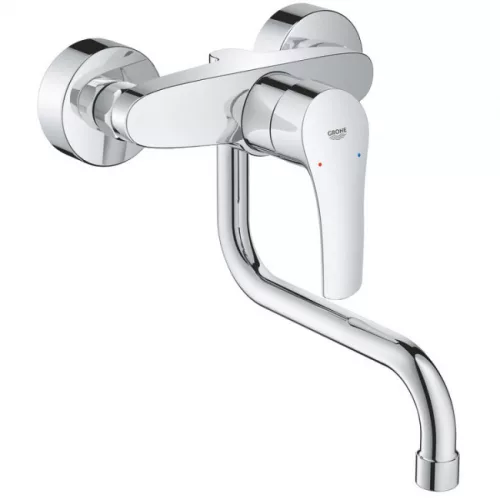 Grohe Eurosmart fali mosogató csaptelep GR-31391003 rajza