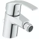 Grohe Eurosmart S bidé csaptelep automata leeresztővel GR-32929002 rajza